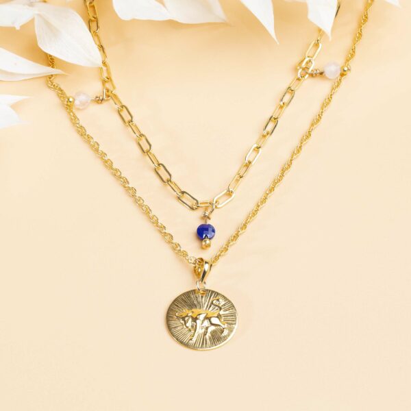 Collier Astre Taureau