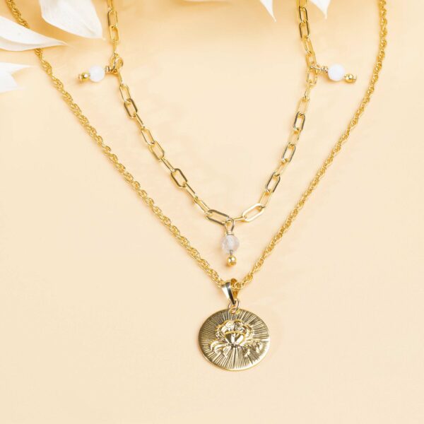 Collier Astre Cancer