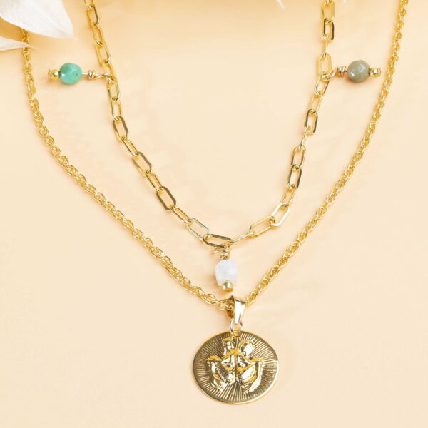 Collier Astre Gémeaux
