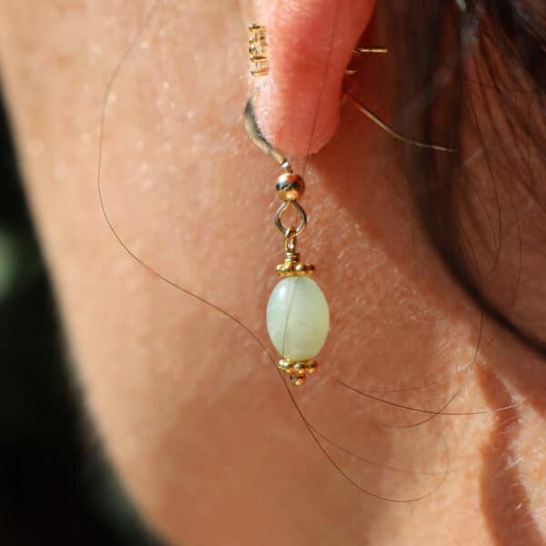 Boucles d'oreilles Jade