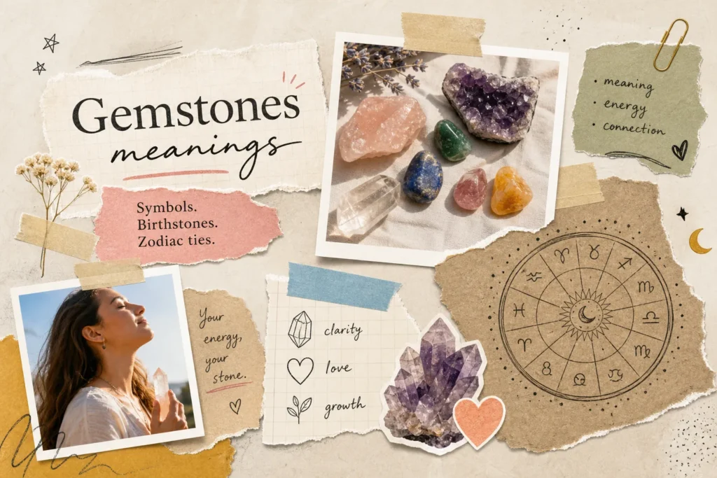 Gemstone meanings: symbolism, birthstones, and zodiac ties