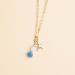 Collier Aurore apatite bleue pose site