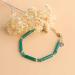 Bracelet Apogée agate verte posé site internet